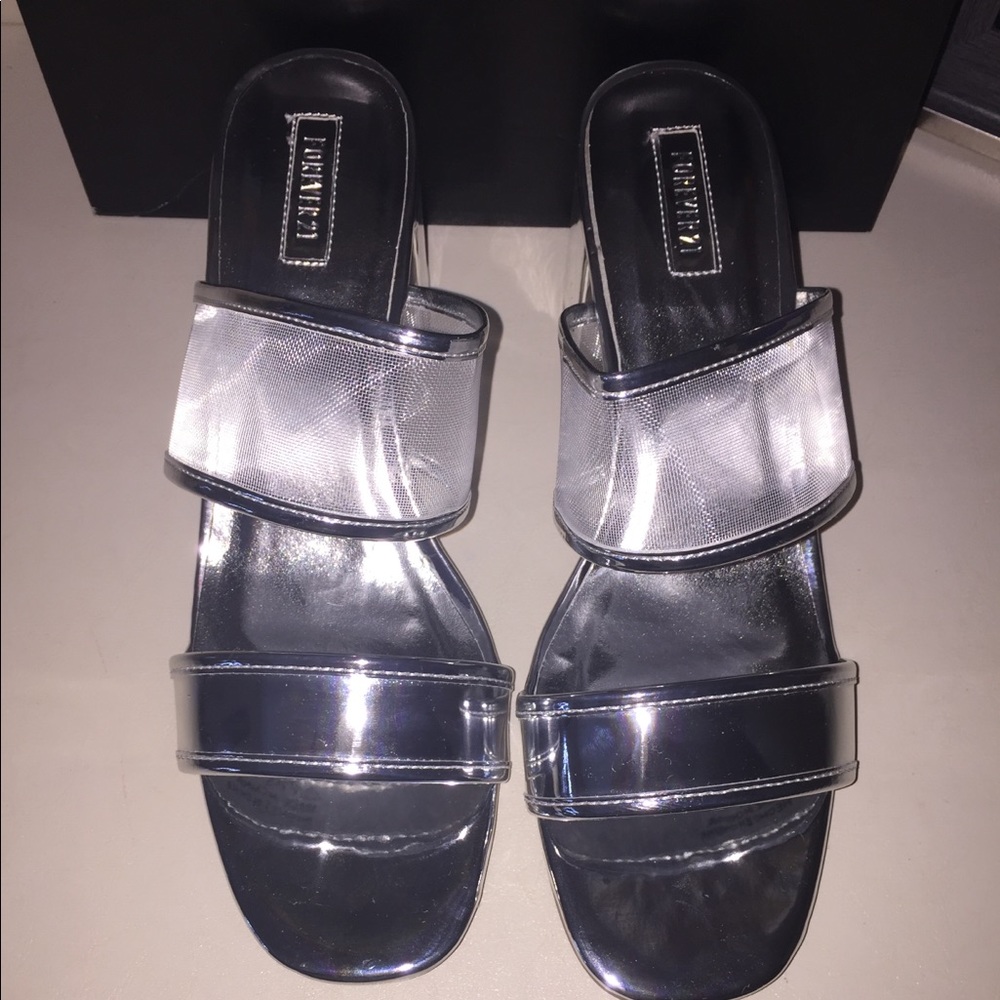Silver New shoes